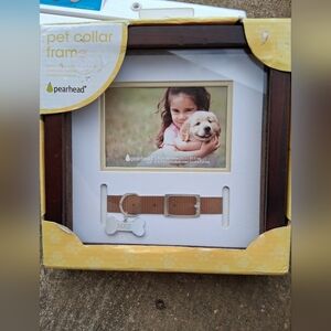 Pearhead Brown Pet Collar Picture Frame